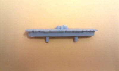 Battleship GAME 1970's-1990's Replacement Game Part: : Aircraft Carrier -2 Peg