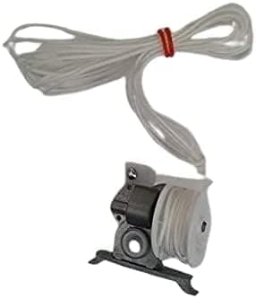 Amazing Drapery Hardware Pre-Corded high Profile Cord tilt ontrol/Geared for Square Rod(2, White)