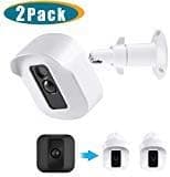 Wall Mount Brackets for Blink XT Camera, Weather Proof Cover Case and 360° Rotation Metal Mount for Blink Camera Home Security System, Wall Mount Set for Blink xt Outdoor Cam (White (2 Pack))