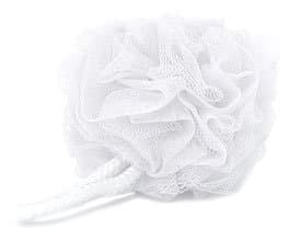Pouf Mesh Sponge - White by eBubbles