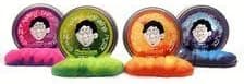 Crazy Aaron's Thinking Putty - 4 Heat Sensitive Hypercolor 2" Putty Tins