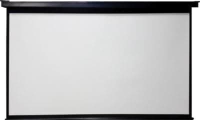 ProHT 84" Manual Projection Screen (05363), 16:9 Aspect Ratio, Pull Down Projector Screen, Matte White,Home Theater/Cinema /Presentation Platform,Suitable for HDTV/Sports/Movies/Presentations,Black
