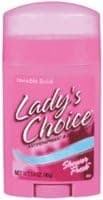 Lady's Choice Ultra Clear Anti Perspirant Deodorant Invisible Solid Shower Fresh 1.4 oz.