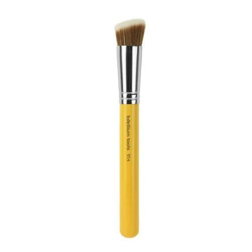 Bdellium Tools Professional Makeup Brush Studio Series - Duo Fiber Slanted Kabuki 954
