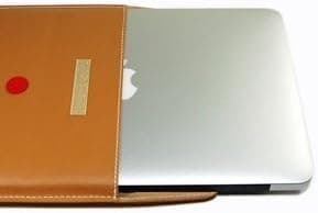 Sty-HD PU/Synthetic/Faux Leather 13.3" 13 inch Brown Laptop Notebook Computer MESSENGER (envelope) Case/Bag/Sleeve for NEW Macbook Aluminum Pro A1278 + Sty-HD Cleaning Cloth