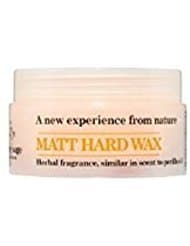 Erba Classico Natural Aroma Clary Sage Matt Hard Hair Wax Herbal Fragrance Similar Scent to Perilla Oil Imported WAX with Powerfully Hold and No Grease of 3.17 Oz / 90 G