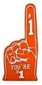You're Number One #1 Foam Finger - 18"