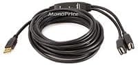 Branded 16ft 2 Port USB 2.0 A Male to A Female Active Extension / Repeater Cable