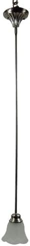 Yosemite Home Decor 92151-1VB Mahogany One Light Mini Pendant, Venetian Bronze