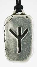Elhaz Protection Rune Amulet