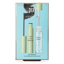Pixi + Aspynovard - Eye Accents - Lower Lash Mascara (.32 ml/.11 fl oz) and Brow Tamer (4.5 ml/.15 fl oz)