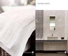 Luxury Stripe by Standard Textile = 6 Hand Towel Set (16x30) Usually ships within 1-3 business days unless there is a problem.