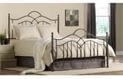 Furniture Oklahoma Full/Queen Headboard - Headboard and Rails Only (Bronze)