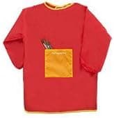 First Impressions Creative Mark Kids Art Smock - Waterproof Art Smock, Kids Art Aprons Children's Art Smock Painting Apron Long Sleeve with Front Pocket [Medium - Ages 5-8]