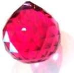 20mm Swarovski Strass Bordeaux Red Ball #8558-20