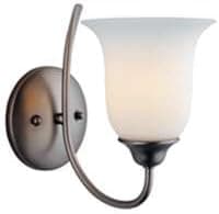Boston Harbor S-3L-1W 1-Light Pewter Wall Sconce