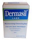 Dermasil Moisturizing Cleansing Bar Soap for Dry Skin Treatment, Non-Comedogenic, Hypoallergenic & Mild, TWO 4.0 Oz Bars
