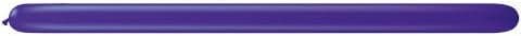 Qualatex 260Q Quartz Purple Tying Balloons (100ct)