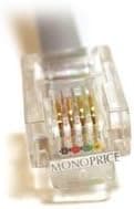 MP Phone Cable, RJ11 (6P4C), Straight - 7ft for data [Electronics] [Electronics]