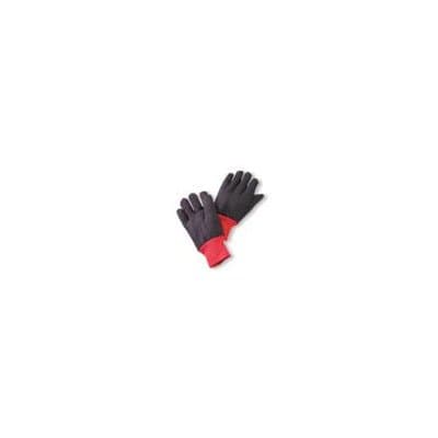 Radnor Brown X-Large Standard Weight Cotton and Jersey and Polyester Clute Cut General Purpose Gloves with Knit Wrist