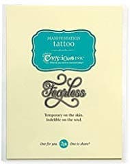 CONSCIOUS INK MANIFESTATION TATTOO 2-PACK "FEARLESS" (SET OF 2)