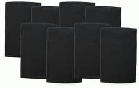 8-Pack Air Filter Factory Replacement for Holmes Bionaire HAPF60, HAPF60PDQ-U, A1260C Air Purifier Charcoal Carbon Pre-Filter