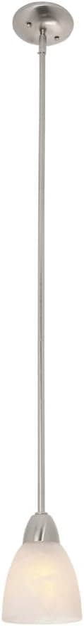 Designers Fountain 15005-MP-35 Torino Mini Pendant, Brushed Nickel