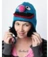 Sesame Street Cookie Monster Pilot Hat with Ear Flaps
