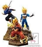 Banpresto Dragonball Z Absolute Perfection Figure GOKOU & Vegeta & Trunks Set of 3