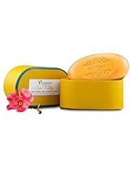 Vanissa 10.5 OZ Natural Rejuvenating/Moisturizing Shea Butter Bar Soap With Chaenomeles Sinensis Extract, For Face and Body, Men and Women (Sun Valley)