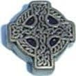 Celtic Cross Floating Charm for Heart Lockets