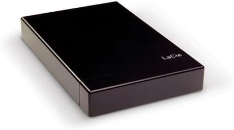LaCie Little Disk 500GB Firewire 400/Firewire 800/USB 2.0 Portable External Hard Drive (Black) 301870