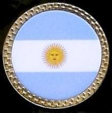 Gatormade Flag Golf Ball Marker Argentina