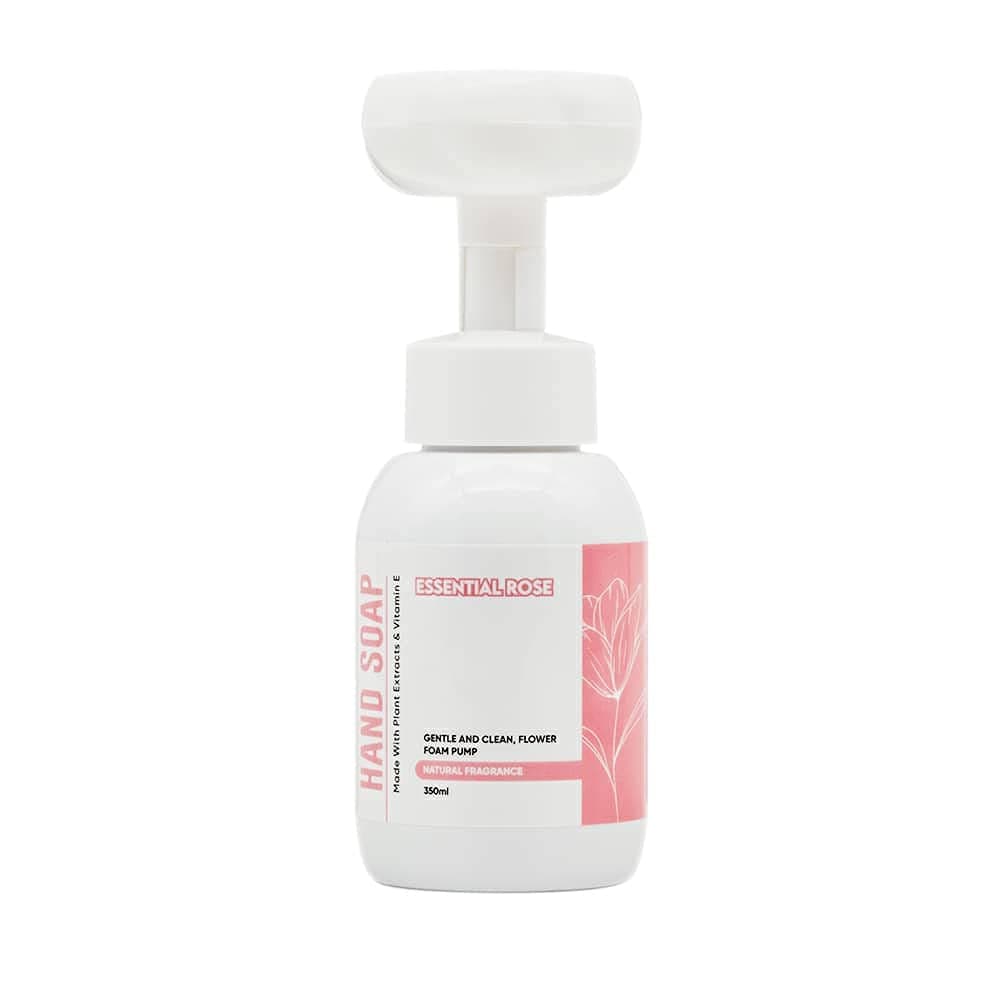 EssentialRose Flower Shape Foaming Hand soap, Nourishing hand wash, Flower stamp, Soap dispenser for kids