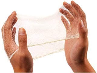 50PCS Hair Nets Invisible Elastic Edge Mesh Bun Hair Nets for Ballet Dance 20" Blonde