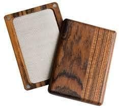 Muellers Cocobolo Pool Cue Tip Tool Shaper Scuffer (Similar to Kamui Gator Grip)
