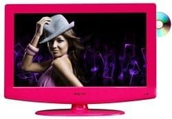 FAVI L2626EA2-V-P 26-Inch 720p LCD HDTV with Built-in DVD Player/USB, Pink