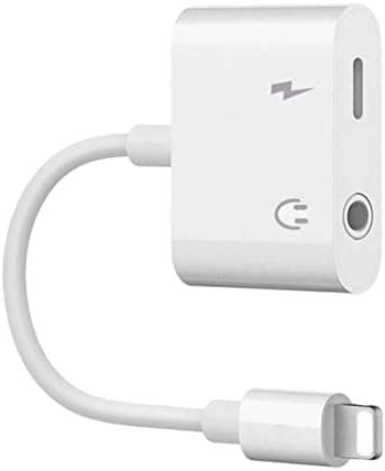KETURITON Headphone Jack Adapter Dongle for iPhone Xs/Xs Max/XR/ 8/8 Plus/X (10) / 7/7 Plus Adapter to 3.5mm Splitter