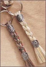 Horse Hair Key Chain - Autumn