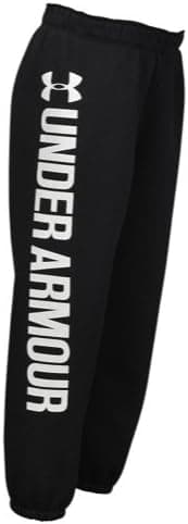 Under Armour Womens Favorite Fleece Capri, Black/White, SM (US 4-6) X 22