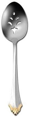 Oneida Golden Kenwood Pierced Serving Spoon