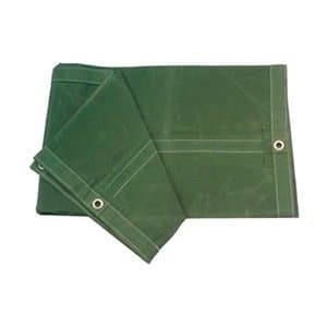 Industrial Grade 5WTT7 Tarp, Heavy Duty, Canvas, 4 x 8Ft