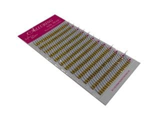 Alluring Volume W 3D Lashes C Curl .07mm Mixed Size Eyelash Extensions (5 Size in 1 10mm-14mm) Type 2