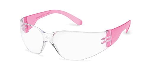 Gateway Safety-36PK80 's Smaller-Sized GirlzGear StarLite SM Safety Glasses, Pink Temples, Clear Lens, (Box of 10)