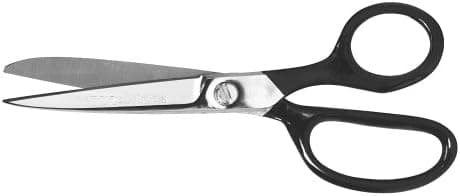 2-7/8" LOC, 7" OAL Nickel Plated Inlaid Scissors