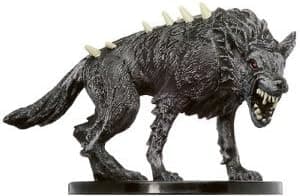 D & D Minis: Vampire Dire Wolf # 59 - Unhallowed