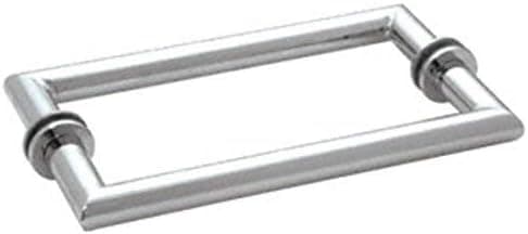 CRL Polished Chrome "MT" Style 18" Back-to-Back Towel Bar