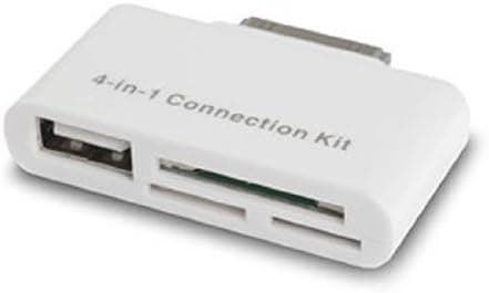 E-Stand HE-CAMERAKIT-4IN1 'Totally Tablet' White 4-in-1 Camera Connection Kit