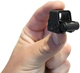 GOAT GUNS Miniature Short Holo Sight | 1:3 Scale Black
