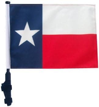 SSP Flags Texas Golf Cart Flag EZ On & Off Bottom Bracket